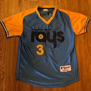 Tampa Bay Rays Retro Longoria Jersey